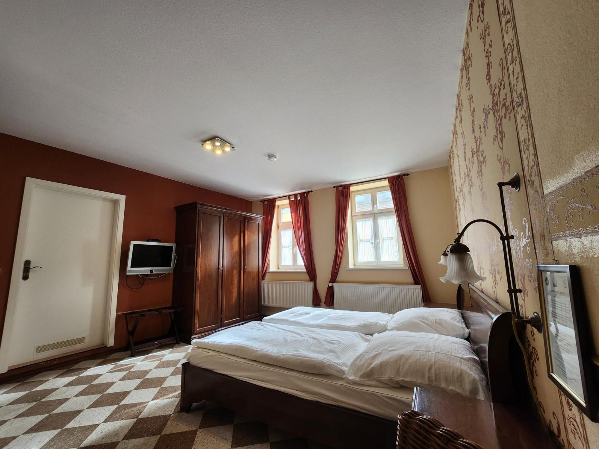 Hotel Garni Zur Post Wernigerode Esterno foto