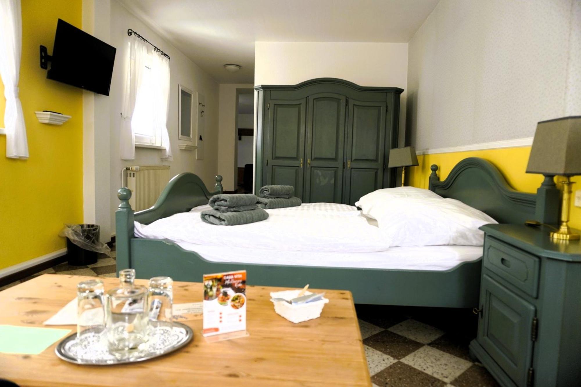 Hotel Garni Zur Post Wernigerode Esterno foto