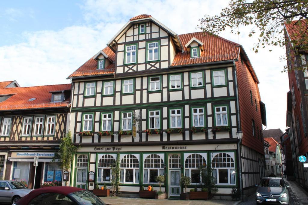 Hotel Zur Post Wernigerode Esterno foto