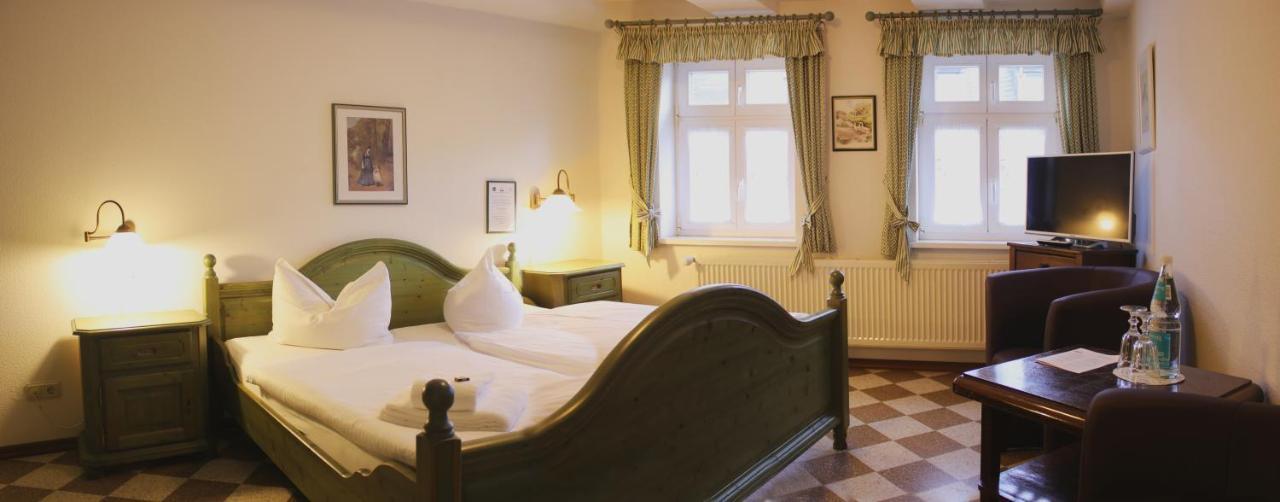 Hotel Garni Zur Post Wernigerode Esterno foto